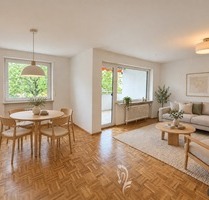 Altersgerecht - Aufzug, Loggia und Tiefgarage – gepflegte 3-Zimmer-Wohnung - Höchberg