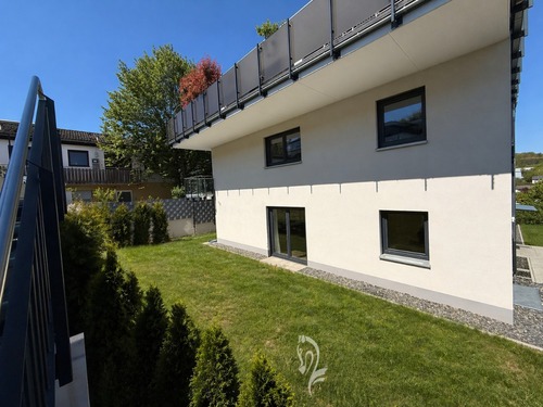 Ansicht Gartenwohnung - 4 Zimmer Etagenwohnung zum Kaufen in Höchberg