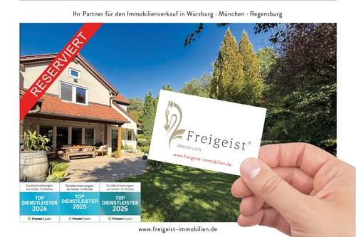 Titel - *reserviert* Attraktives Architekten-Einfamilienhaus mit Einliegerwohnung und herrlichem Garten