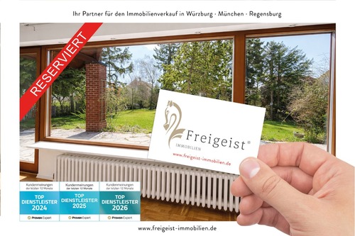 www.freigeist-immobilien.de - Architektenhaus mit großzügiger Einliegerwohnung und großem Garten in attraktiver Wohnlage