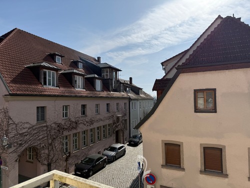 Blick vom Balkon - 
