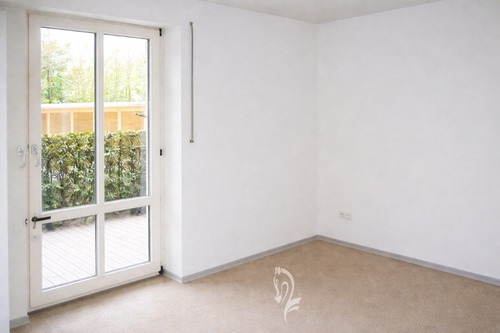 Wohnen/Schlafen - 1 Zimmer Terrassenwohnung in München