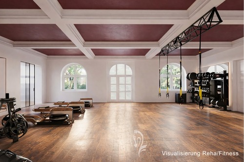 Visualisierung Fitness/Reha - Historische Innenstadtimmobilie mit neuen Nutzungsperspektiven PraxisRehaFitness Flächen 90-550 m2