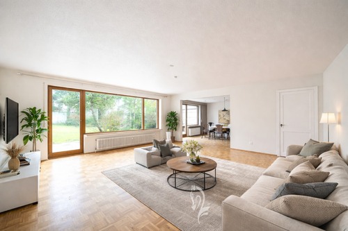 Hauptwohnung: Visualalisierung Wohnen/Essen - 