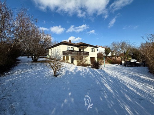 Ansicht vom Garten - 4 Zimmer Bungalow in Arnstein