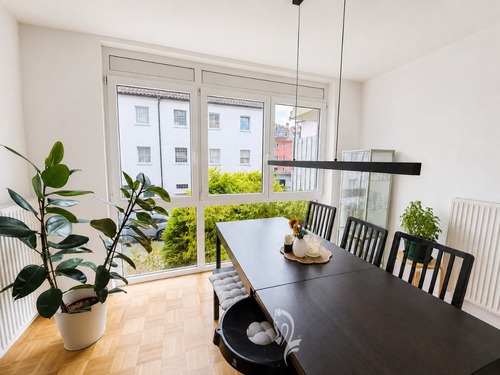 Wohn,-Esszimmer mit Küchenbereich - Etagenwohnung mit 65,00 m&sup2; in Würzburg zum Kaufen
