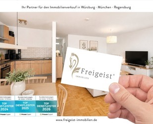 Altersgerecht Wohnen Helle 2-Zimmer-Wohnung mit Balkon, Aufzug und Stellplatz - Würzburg