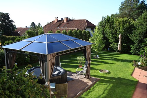 Garten - 12.5 Zimmer Mehrfamilienhaus, Wohnhaus in Poppenhausen