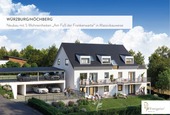 Visiualisierung Aussenansicht - 3 Zimmer Etagenwohnung in Höchberg
