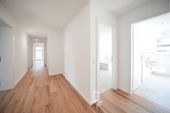 Erstellte Wohnung des Bauträgers bei einem anderen Projekt - 