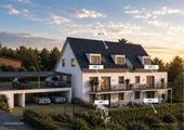 Visualisierung Aussenansicht - Etagenwohnung mit 88,00 m&sup2; in Höchberg zum Kaufen
