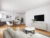 Visualisierung Wohn,- Esszimmer - 