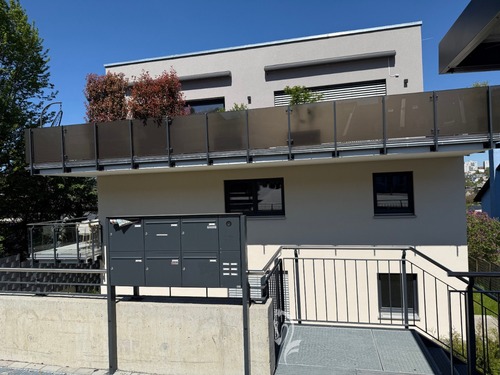 Aussenansicht Gebäude - Etagenwohnung mit 115,00 m&sup2; in Höchberg zum Kaufen