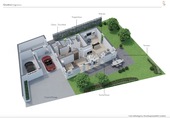 Grundriss Erdgeschoss - Einfamilienhaus mit 164,00 m&sup2; in Ebersberg zum Kaufen