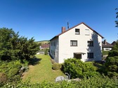 Ansicht Garten - Zweifamilienhaus mit Garten, Ausbaureserve im DG und ausgebautem Bereich im UG