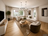 EG Wohnzimmer- KI visualisiert - 
