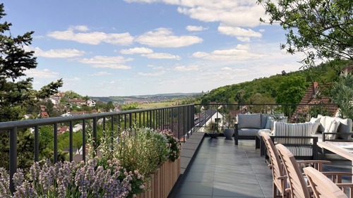 WE5- DG Balkonterassenwohnung, Ausblick beispielhaft - 