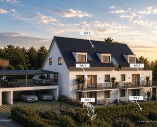 3 Zimmer - Neubau mit 5 Wohneinheiten „Am Fuß der Frankenwarte“ in Massivbauweise- Hier WE 2 - Höchberg