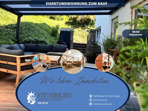 1 - ***Verkauft *** Zauberhafte Wohnung mit eigenem Eingang und großer Terrasse in Rheinheim!
