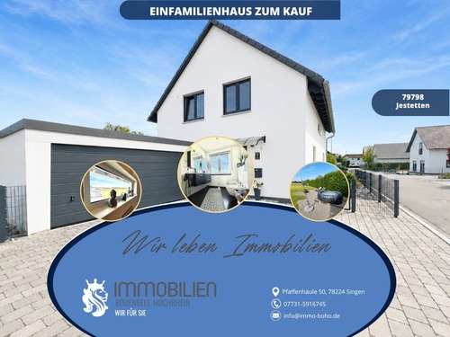 1 - Modernes Einfamilienhaus mit zusätzlichem Wohnkeller & großem Traumgrundstück in Jestetten!
