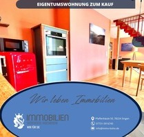 Hohentwiel-Panorama Eigentumswohnung: Maisonette Wohnung mit XL-Terrasse in Singen-Nord zum Kauf