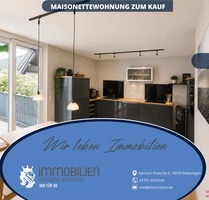 Hochwertige Maisonette mit Loftfeeling, Design-Elementen & Panorama Sonnenterrasse - Singen