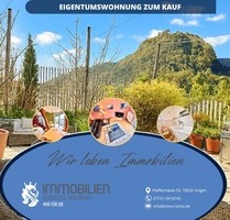 Hohentwiel-Panorama inklusive: Exklusive Maisonette mit XL-Terrasse in Singen-Nord