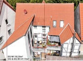 Doppelhaushälfte Rückseite - 6 Zimmer andere Wohnungstypen zum Kaufen in Zierenberg