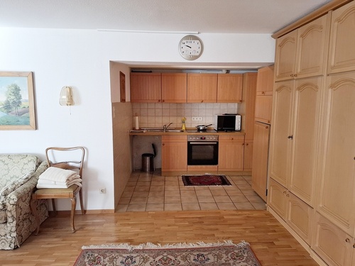 Küchenbereich im Apartment - 