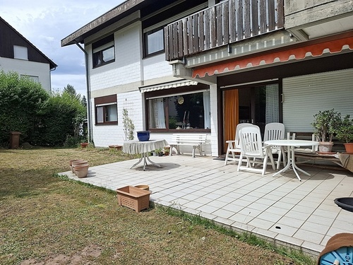 Terrasse - Sonnige Terrassenwohnung mit Garten