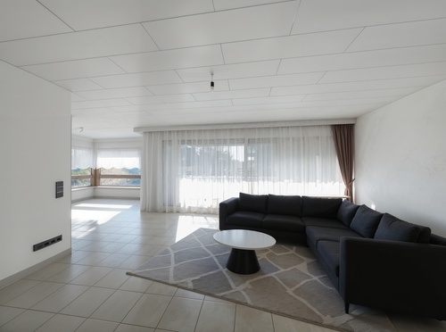 EG Wohnen - Wohnzimmer, Modern - (KI generiert) - 