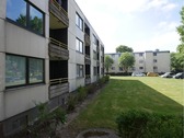 Ausblick vom Balkon - 2 Zimmer Etagenwohnung zum Kaufen in Husum