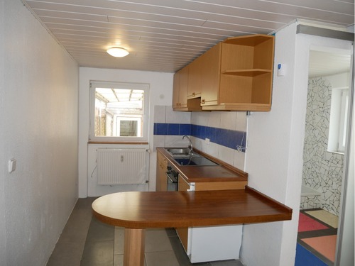 Küchenzeile Whg. EG 47 m² - 12 Zimmer Mehrfamilienhaus, Wohnhaus in Garding