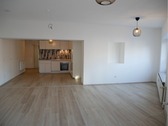 Blick vom Wohnzimmer auf EBK, Whg. EG - 