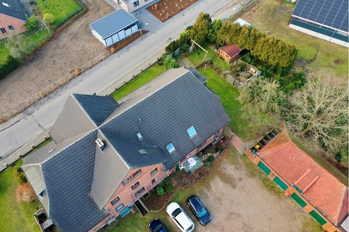 Luftbild - Gepflegtes Mehrfamilienhaus mit 6 Wohneinheiten in 25767 Bunsoh zu verkaufen (bis zu 57.000EUR Miete)