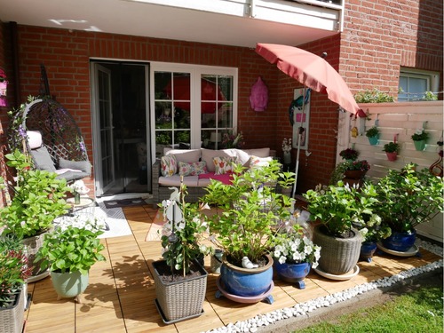 Terrasse in Süd-Westlage - 