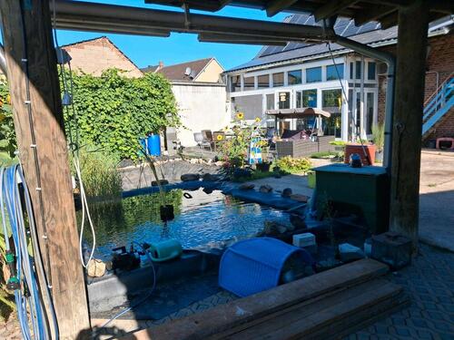 Foto - Provisionsfrei.Luxus-Oase vier seiten Hof Sauna,Pool,Bar,PV,Teich