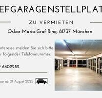 Tiefgaragenstellplatz in München, 81737 zu vermieten