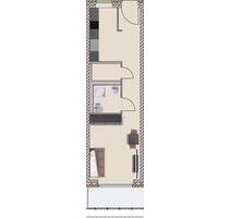 1-Zimmer-Wohnung mit Einbauküche, Duschbad, Loggia und separatem - Geesthacht