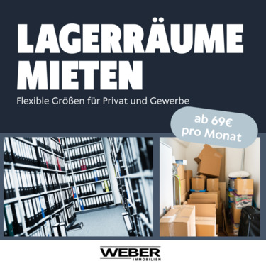 Foto - Lagerraum Lagerfläche Storage mieten – 12–64 m² ab 69€