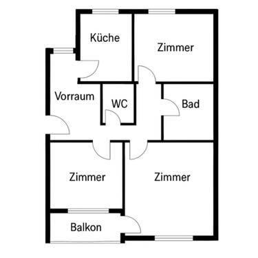 Foto - Etagenwohnung zur Miete in Waiblingen