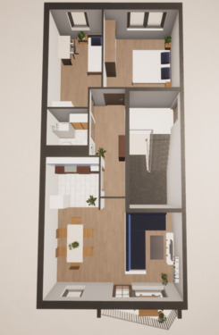 Foto - Etagenwohnung in Nordhausen zur Miete