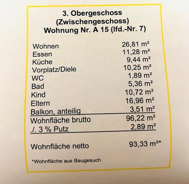 Foto - 3 Zimmer Etagenwohnung in Aalen