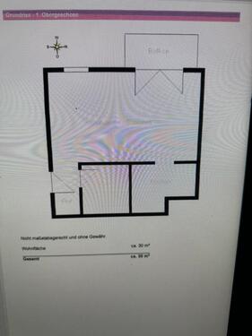 Foto - Helle 1 Zimmerwohnung Balkon und Garage In Dillingen