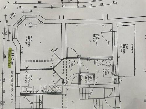 Foto - Etagenwohnung in Duisburg zur Miete