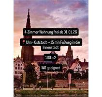 4 Zimmer Wohnung - Ulm Oststadt