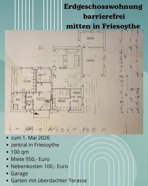 Foto - Erdgeschosswohnung barrierefrei mitten in Friesoythe