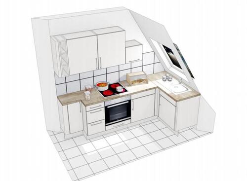 Foto - 1.5 Zimmer Dachgeschoßwohnung in Lemgo