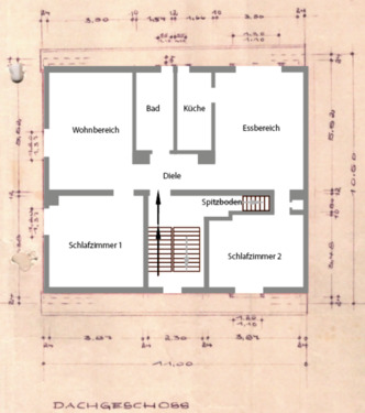Foto - 4 Zimmer Dachgeschoßwohnung zur Miete in Bottrop