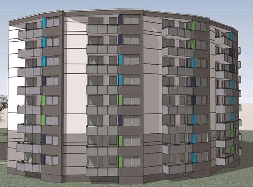 Foto - modernisierte 3-Zimmer-Mietwohnung in Wedel in grüner, ruhiger Lage - frei ab 01.06.2026